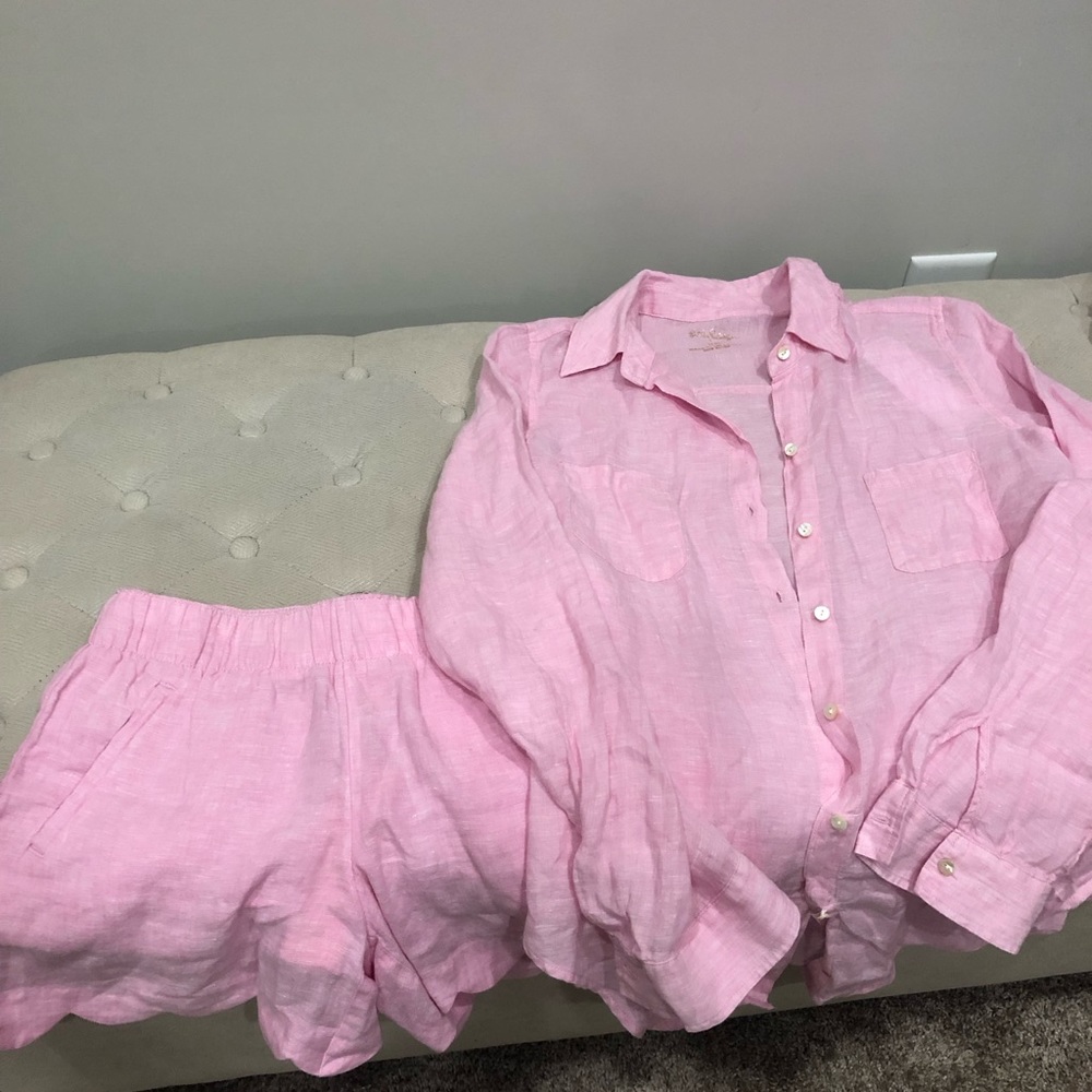 Lilly Pulitzer linen set
